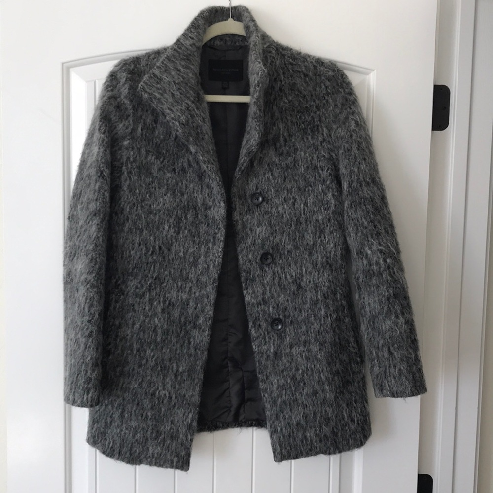 Uniqlo Wool/Mohair coat, XS